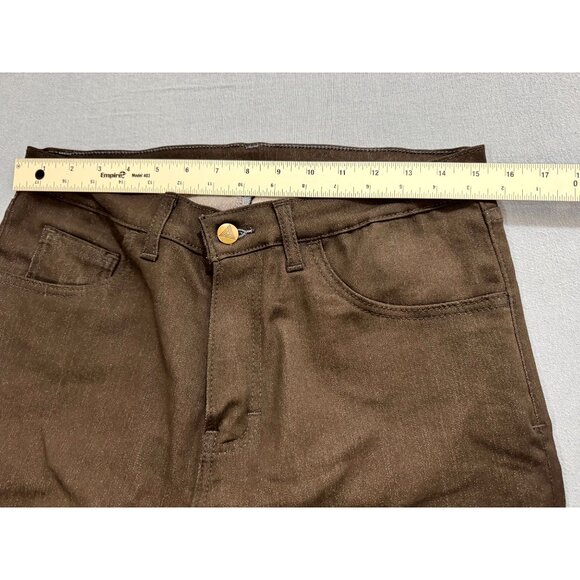 Blue Delta Chino Pants Straight Leg Mid Rise Charcoal Gray Mens Size W31 - Picture 5 of 11